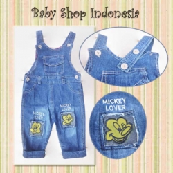 Celana Panjang Anak Overall Mickey Lovers LT064 72  large